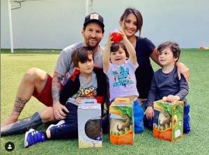 Gia đình siêu sao Messi