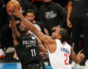 Brooklyn Nets chiến thắng LA Clippers nhờ Durant, Harden và Kyrie