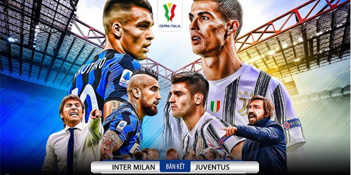 Chờ màn báo thù của Juve trước Inter Milan tại Cúp quốc gia Italia