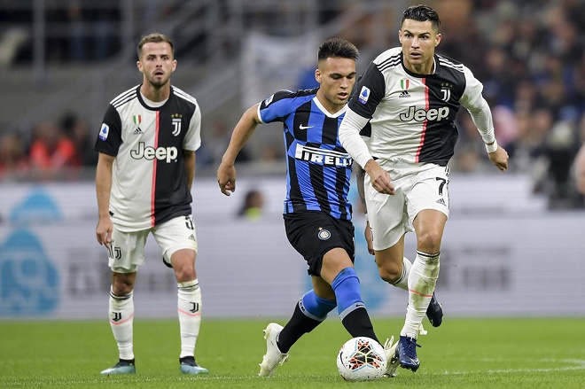 Juventus ngược dòng thắng Inter Milan với cú đúp của Ronaldo lập cú đúp